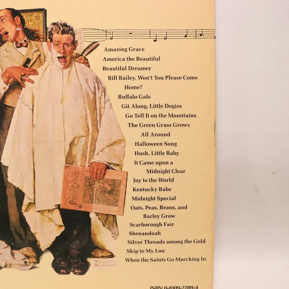 Normal Rockwell Family Songbook Paperback Collection Sheet Music Abrahms